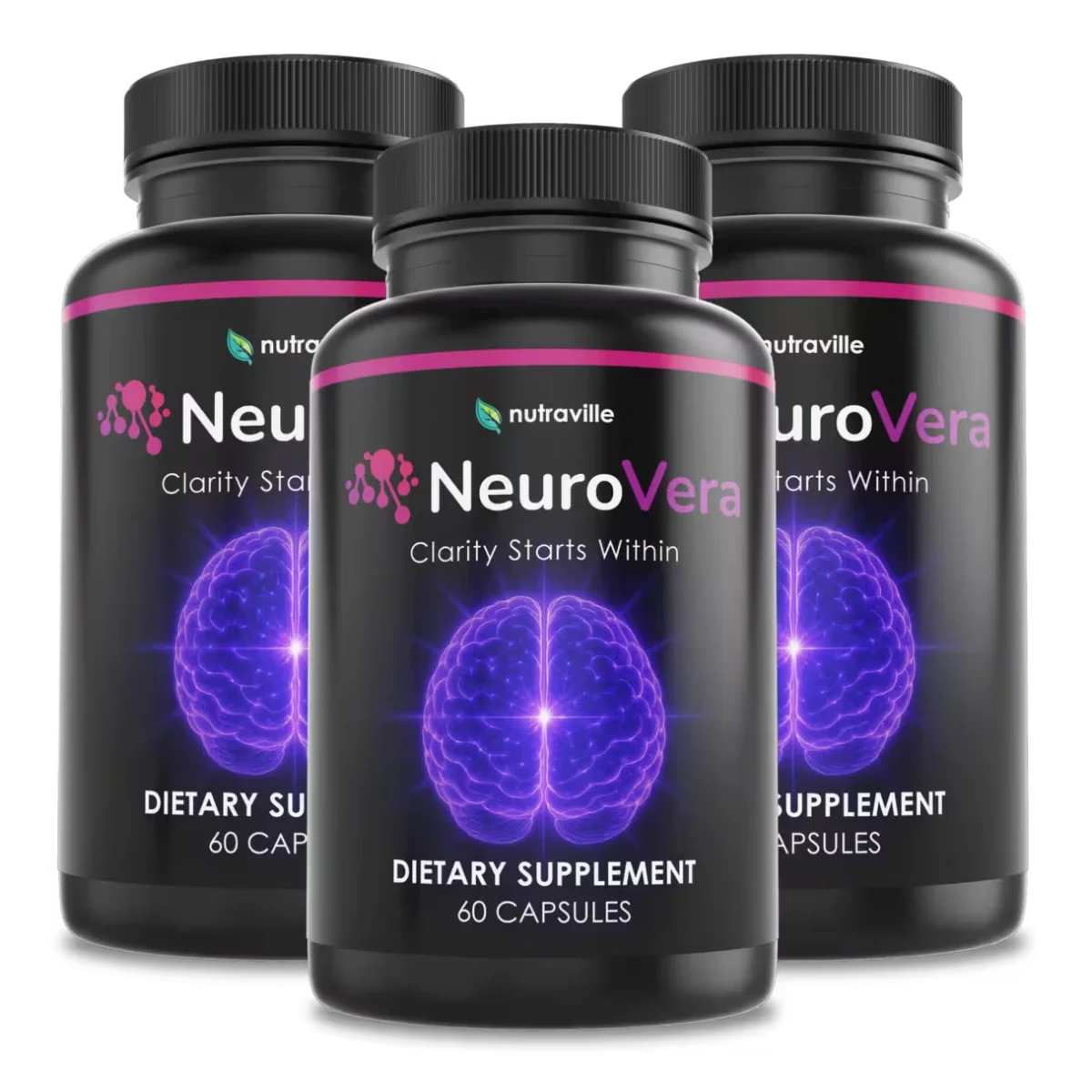 NeuroVera Joint & Mobility Supplement Bottle (Front Label)
